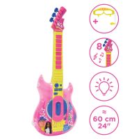 Lexibook Elektronická svítící kytara Barbie + brýle s mikrofonem 3
