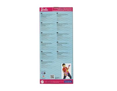 Lexibook Elektronická svítící kytara Barbie + brýle s mikrofonem