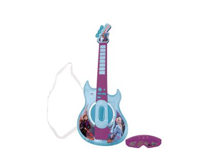 Lexibook Elektronická svítící kytara Frozen + brýle s mikrofonem