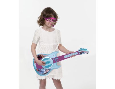 Lexibook Elektronická svítící kytara Frozen + brýle s mikrofonem