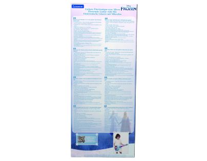 Lexibook Elektronická svítící kytara Frozen + brýle s mikrofonem