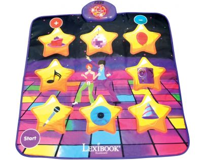 Lexibook Elektronická svítící taneční podložka s Bluetooth