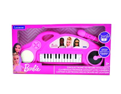 Lexibook Elektronické klávesy Barbie s mikrofonem 24 kláves