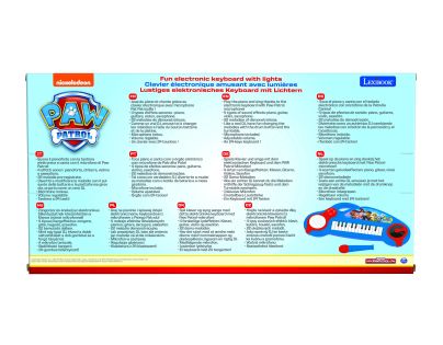 Lexibook Elektronické klávesy Tlapková patrola s mikrofonem 24 kláves