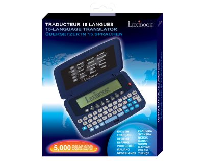 Lexibook Elektronický kapesní překladač do 15 jazyků