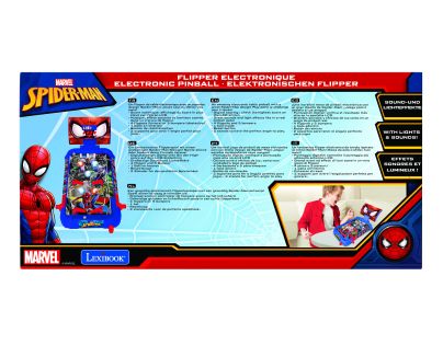 Lexibook Elektronický stolní pinball Spiderman