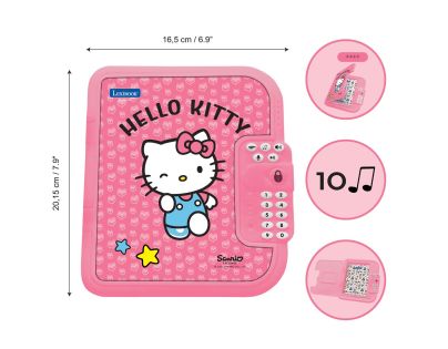 Lexibook Elektronický tajný deník Hello Kitty