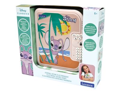 Lexibook Elektronický tajný deník Stitch Angel