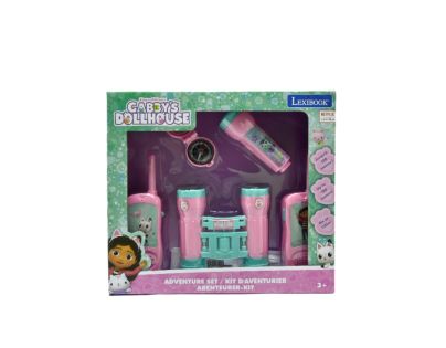 Lexibook Gábinin kouzelný domek Set vysílačky, dalekohled, baterka, kompas