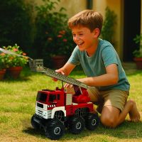 Lexibook Hasičské auto na dálkové ovládání se zvukovými a světelnými efekty 5