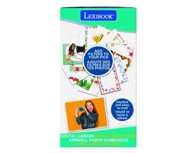 Lexibook HD kamera a fotoaparát s SD kartou