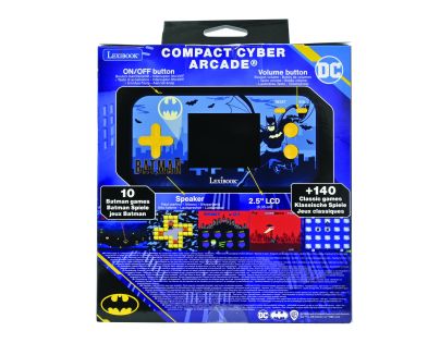 Lexibook Herní konzole 2,5'' Batman 150 her