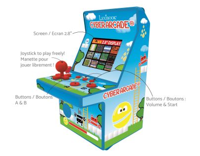 Lexibook Herní retro konzole s barevnou LCD obrazovkou 2,8'' 200 her