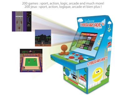 Lexibook Herní retro konzole s barevnou LCD obrazovkou 2,8'' 200 her