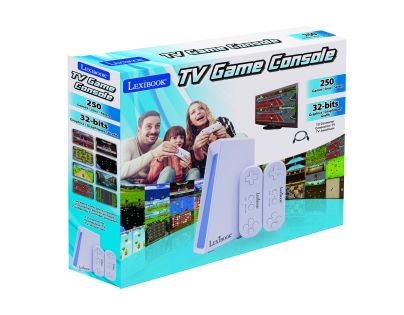 Lexibook Herní TV konzole 2 ovladače 250 her