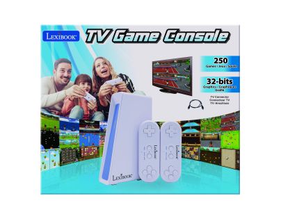 Lexibook Herní TV konzole 2 ovladače 250 her