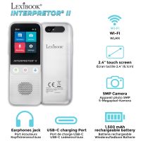 Lexibook Hlasový překladač do 137 jazyků s umělou inteligencí a kamerou - Poškozený obal 5
