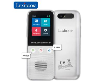 Lexibook Hlasový překladač do 137 jazyků s umělou inteligencí a kamerou