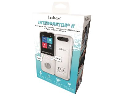 Lexibook Hlasový překladač do 137 jazyků s umělou inteligencí a kamerou