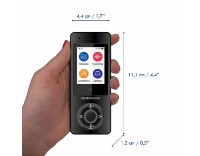 Lexibook Hlasový překladač do 45 jazyků s umělou inteligencí