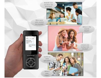 Lexibook Hlasový překladač do 45 jazyků s umělou inteligencí