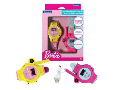 Lexibook Hodinky Barbie s vysílačkou s dosahem 200 m