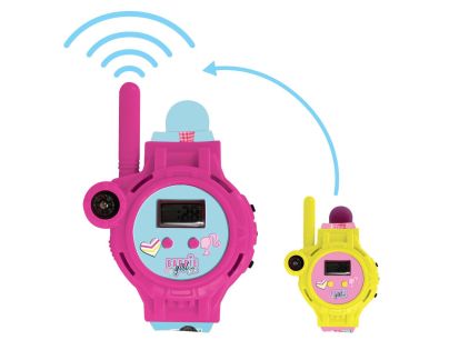 Lexibook Hodinky Barbie s vysílačkou s dosahem 200 m