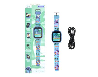 Lexibook Hodinky s kamerou Stitch a 8GB SD kartou