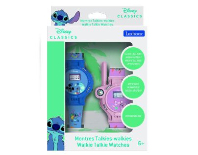Lexibook Hodinky Stitch s vysílačkou s dosahem 200 m