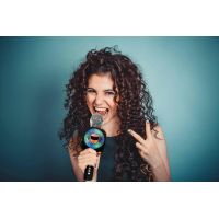 Lexibook iParty bezdrátový karaoke mikrofon s vestavěným reproduktorem a světelnými efekty 4