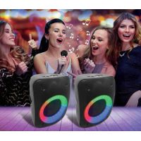 Lexibook iParty sada přenosných bluetooth reproduktorů s mikrofonem 4