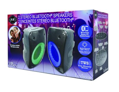 Lexibook iParty sada přenosných bluetooth reproduktorů s mikrofonem