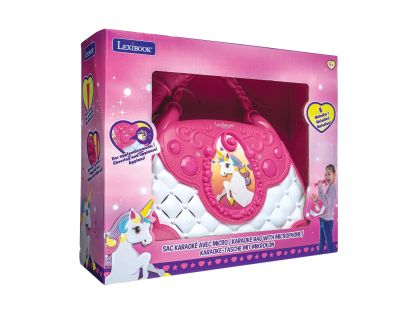Lexibook Kabelka Jednorožec s reproduktorem a mikrofonem