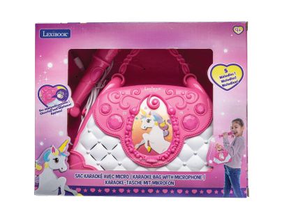 Lexibook Kabelka Jednorožec s reproduktorem a mikrofonem
