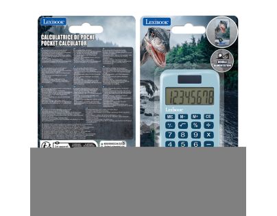 Lexibook Kapesní kalkulačka Dinosaurus