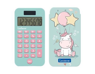 Lexibook Kapesní kalkulačka Jednorožec