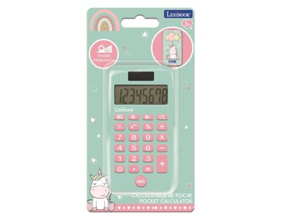 Lexibook Kapesní kalkulačka Jednorožec