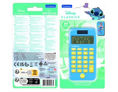 Lexibook Kapesní kalkulačka Stitch