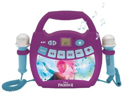 Lexibook Karaoke digitální přehrávač svítící Ledové království