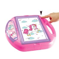 Lexibook Kreslící projektor Jednorožec se šablonami a razítky 5