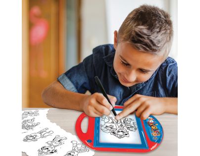 Lexibook Kreslicí projektor Tlapková Patrola se šablonami a razítky