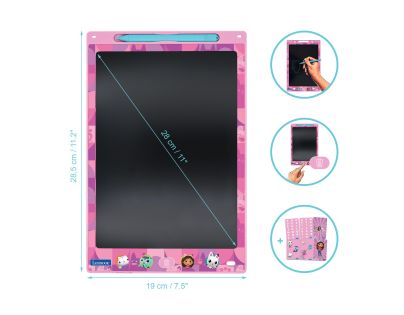 Lexibook Kreslicí tablet Gábinin kouzelný domek s E-inkem