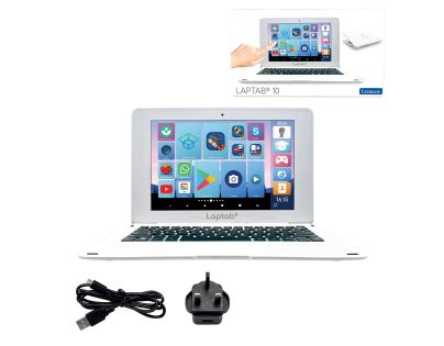 Lexibook LAPTAB Můj první skutečný počítač s dotykovou obrazovkou anglická verze