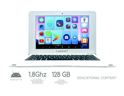Lexibook LAPTAB Můj první skutečný počítač s dotykovou obrazovkou anglická verze