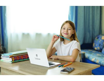 Lexibook LAPTAB Můj první skutečný počítač s dotykovou obrazovkou anglická verze