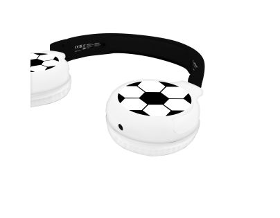 Lexibook 2v1 bluetooth skládací sluchátka Fotbal s limitem hlasitosti