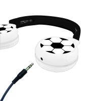 Lexibook 2v1 bluetooth skládací sluchátka Fotbal s limitem hlasitosti 4