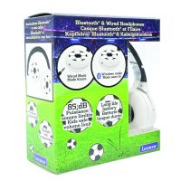Lexibook 2v1 bluetooth skládací sluchátka Fotbal s limitem hlasitosti 6