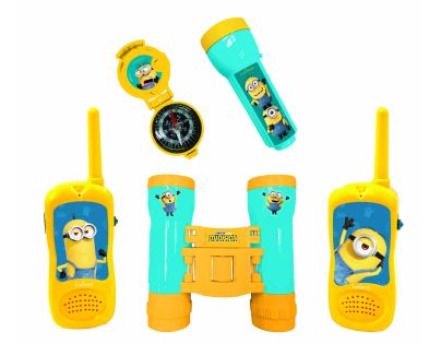 Lexibook Mimoni Set vysílačky, dalekohled, baterka, kompas