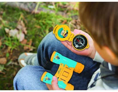 Lexibook Mimoni Set vysílačky, dalekohled, baterka, kompas